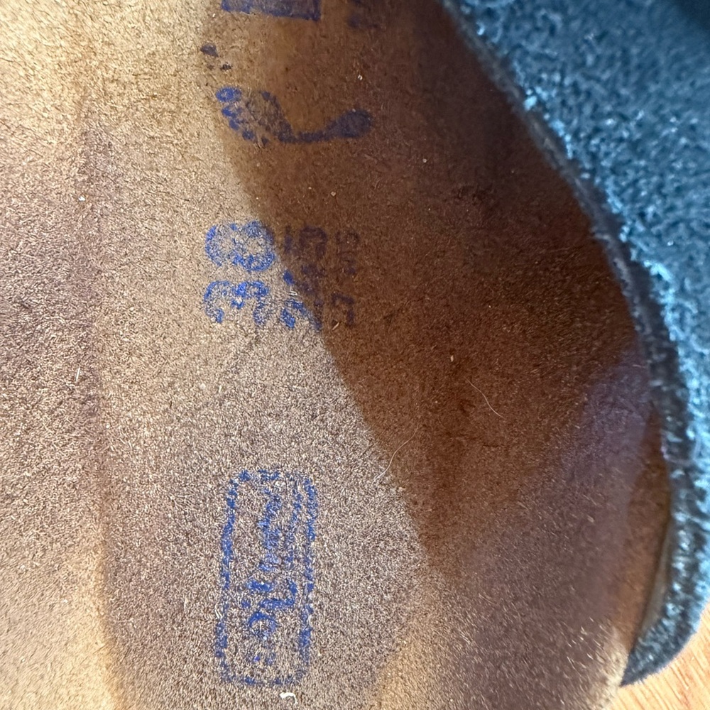 Birkenstock Boston clogs black suede 38 - Picture 4 of 4